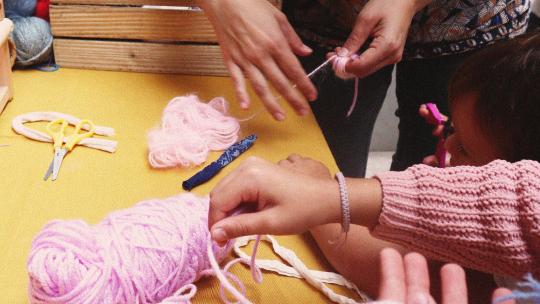Infants amb fils 